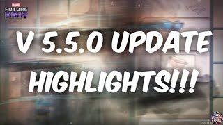 Marvel Future Fight|| update v 5.5.0 highlights!!! Awesome update!