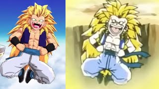 LF SSJ3 Gotenks References ( Side by Side ) In Dragon Ball Legends