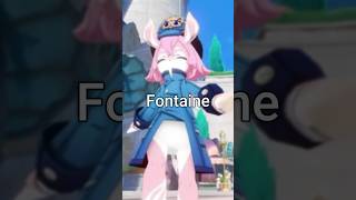 Fontaine Visions LOOK LIKE THIS? | Genshin Impact | #shorts