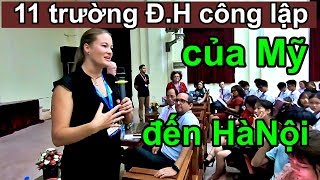 11 trường đại học công lập của Mỹ nói chuyện trực tiếp tại Hà Nội (part 2) I Dzung Viet Vlog