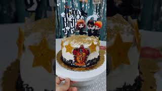 Harry Potter Cake | Cake Decorating Ideas | chefdiva #cake #ideas #cakedecor #caketutorials #shorts