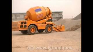 mobile concrete mixer truck