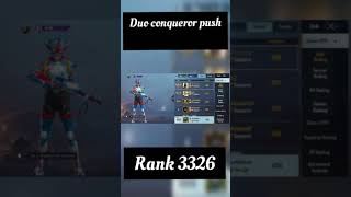 pubg Duo  Conqueror push Season 17 Rank 3326 / Duo conqueror push season 17