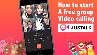 How to Use JusTalk Group Video Chat?