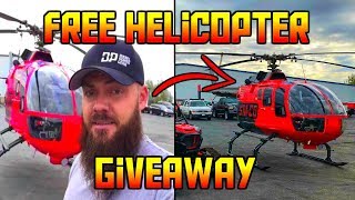 Heavy D Is Giving Away A Helicopter?! *INSANE GIVEAWAY*