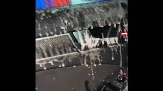 Audi has bad day at the car wash