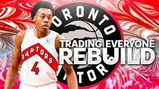 TRADING EVERY PLAYER RAPTORS REBUILD! NBA 2K24