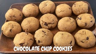 Soft & Crunchy Chocolate Chip Cookies | Quick & Easy Chocolate Chip Cookies | Cookies Recipe