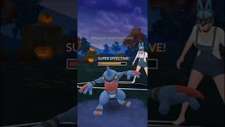 Wow😲 Toxic DAMAGE on Toxicroak🥊in Great League in|#shorts #pokemongo #pokemon #short #pvp #gbl