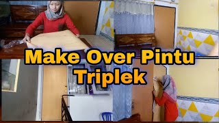 Make Over Pintu Low Budget menjadi Pintu Aeshtetic