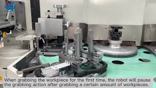 YHDM750A surface grinder with automation line-Part 1#grinder #manufacturing #cnc #machining #knife