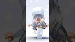 Winter avatar idea 🌨️🤍 #shorts #roblox