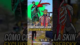 CÓMO CONSEGUIR LA SKIN DE COLABORACIÓN DE FREE FIRE CON KARSPERSKY 🔥