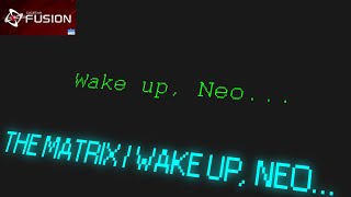 Tutorial THE MATRIX / WAKE UP, NEO... (DIALOGUE TEXT)Clickteam Fusion 2.5