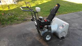 Craftsman 8/26 Snowblower 8hp, 26 wide heavy duty Snowthrower, mint. For sale.