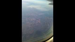 Cadiz desde el avion de canarias