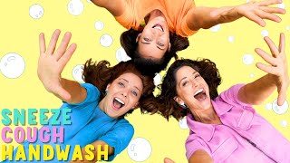 OFFICIAL SNEEZE COUGH HAND WASH, the Hygiene Song | Tiptoe Giants | Teaching Life Skills for Kids