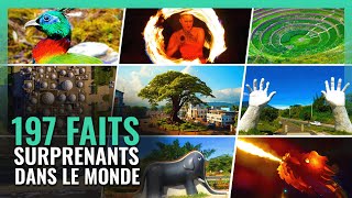 197 Faits SURPRENANTS dans le MONDE !