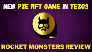 [ENG/FIL] Rocket Monsters New Play to Earn on Tezos Blockchain Review + Quick Tutorial |