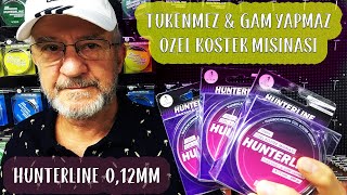 HUNTERLINE 0,12 MM FLUOROCARBON KÖSTEK MİSİNASI / En Etkili Çapari Kösteği / (AVCIADAM)