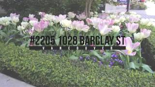 2205 1028 Barclay Street, Vancouver BC