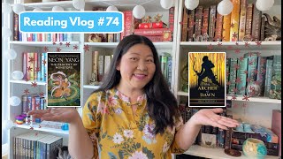 Reading Vlog #74: Continuing Fantasy series...but then I got sick