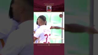 Gervinho scored a goal after receiving a pass from Salih Ucan | As Roma Vs Palermo 2015/2016