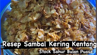 Resep Sambal Kering (tahan lama) tanpa pengawet || STOK UNTUK SAHUR DIBULAN PUASA