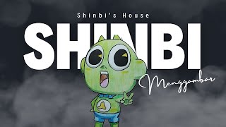 Cara Menggambar Shinbi dari Shinbi’s House