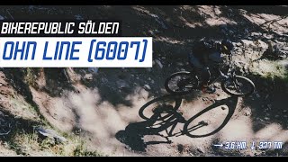 🌋 Bikerepublick Sölden - Flowtrail - Ohn-Line (blau) - MTB-Trail - Österreich