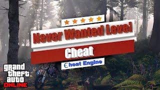 GTA 5 Online Never Wanted Level Cheat (No Ban) | 100% Working | Cheat Engine