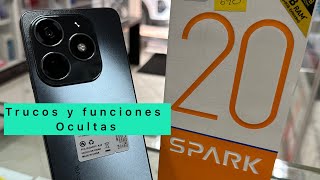 TECNO SPARK 20 [ trucos y funciones ocultas ] un calidad/precio