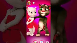 Talking tom and angela 😁😂🫶🫶🫶🙀🙀🙀 Part #2 #funny #treanding #shorts