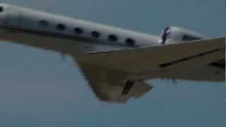 Gulfstream G-IV Private Jet N500PC Take Off