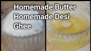 Homemade butter| Homemade Desi Ghee