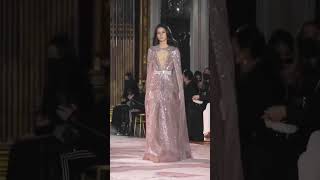 The designer and their design by Zuhair Murad at spring-summer 2023 couture #shorts #fashion #runway