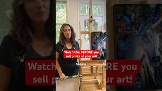 Watch this before you sell prints of your art! #art #arttips #artbusiness