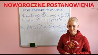 Noworoczne postanowienia - film edukacyjny dla uczniów o specjalnych potrzebach edukacyjnych.