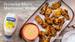 Sriracha Mayo Marinated Wings