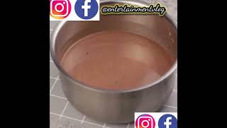 Chocolate Pudding Recipe | Soft and Creamy Chocolate Pudding | Delicious Chocolate Recipe | #shorts