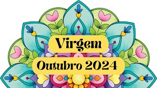 Tarot Virgem ♍️ Outubro 2024 | Manifestando Uma Nova Fase 🌟 Avance Sem Medo! 🚀