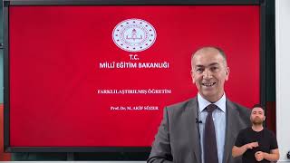 ÖBA 1.Modül 1.Ders Farklılaştırılmış Eğitimin kurumsal Temelleri  Uzman Öğretmenlik_Başöğretmenlik