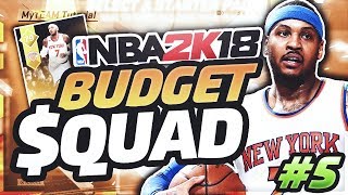 NBA 2K18 MyTEAM FIRST RUBY PULL! Budget Squad Ep. 5! My TEAM!