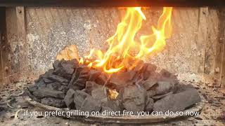 Charcoal BBQ Large Garden Grill | HOW TO REDUCE CHARCOAL MESS