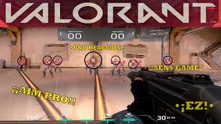 COMO TENER UN BUEN AIM Y REACCION EN VALORANT!!? | INCREIBLE