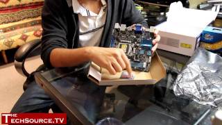 Asus P8H61-i Unboxing by TheTechSource.TV