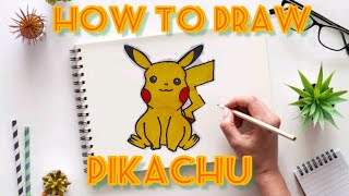 How To Draw Pikachu #pikachu #easydrawing