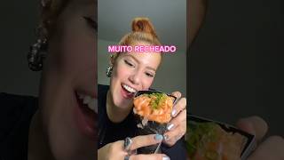 ESSE É O TEMAKI MAIS RECHEADO QUE JÁ COMI!!