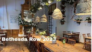 Bethesda Row 2023 - Take a tour from the Mamman cafe to Blue Mercury