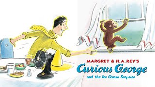 Curious George and the Ice Cream Surprise  | Animated Children's Read Aloud Books 📘🌟